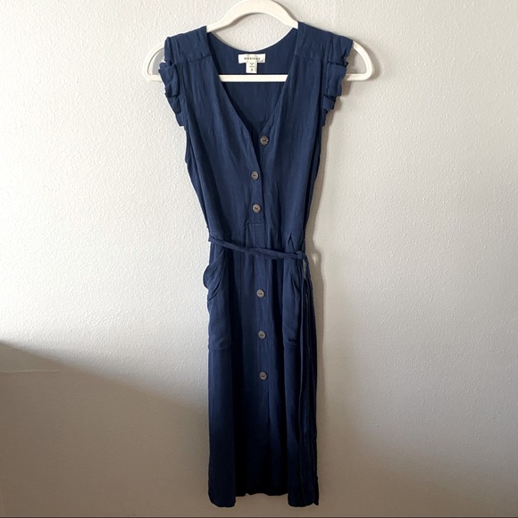 Monteau Button Down Dress - Picture 5 of 10
